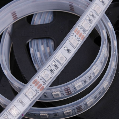 12V 5050 Silicon Waterproof RGB Flexible Strip for House