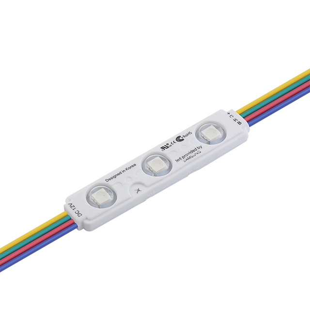 12volt Rgb Pixel 3dot 5050 Light Box Led Module 